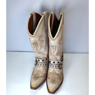 Photo of Dan Post Women's Restless Western glam Boho Chic Cowgirl Core Snip Toe boots