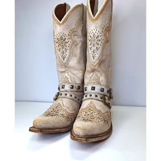 Photo of Dan Post Women's Restless Western glam Boho Chic Cowgirl Core Snip Toe boots