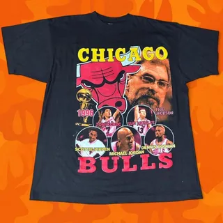 Photo of Vintage 1996 Chicago Bulls NBA World Champions T-Shirt XL