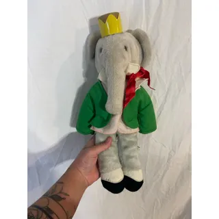 Photo of Vintage Babar stuffed elephant