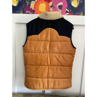 Photo of Chevignon mens down filled leather vest