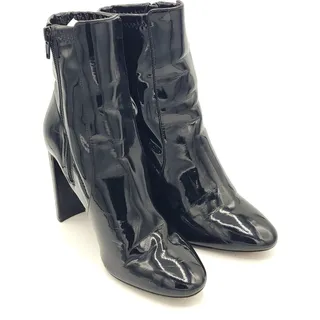 Photo of Aldo black ankle boots block heel women's size 7