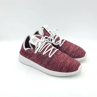 Photo of adidas Pharrell Williams V2 HU Primeknit Burgundy Red CQ2299 kids size 4.5