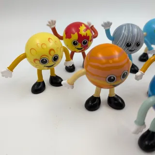 Photo of Solar System Planet Action Figures Set of 11 Educational Toy Collection