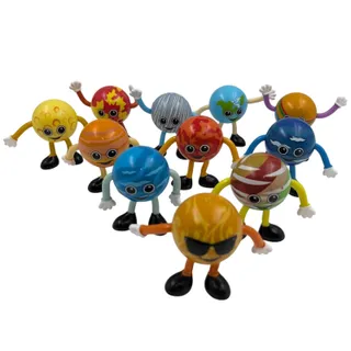 Photo of Solar System Planet Action Figures Set of 11 Educational Toy Collection