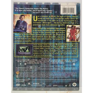 Photo of Swordfish DVD Movie John Travolta Hugh Jackman Halle Berry 2001