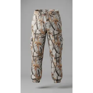 Photo of Boys Art Class Camo Cargo Jogger Pants with Elastic Waist and Cuffs, Size S