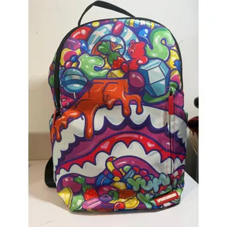 Photo of Sprayground 100% authentic Lil Top Candy Shark BackPack Bag Multicolor