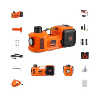 Photo of SVOPES Orange 5-Ton Aluminum/Steel Electric Jack kit