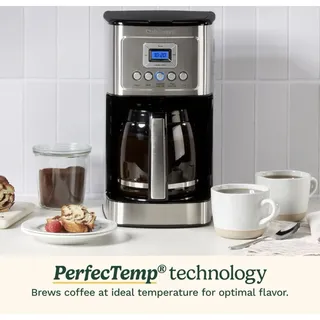 Photo of Cuisinart 14-Cup Coffee Maker, Programmable Glass, Stainless Steel
