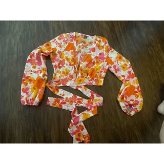 Photo of Shein womens small floral crop