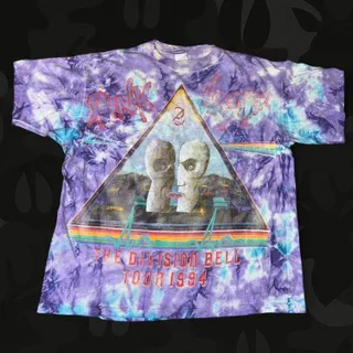 Photo of Vintage 1994 Pink Floyd The Division Bell Tour Tee Size XL