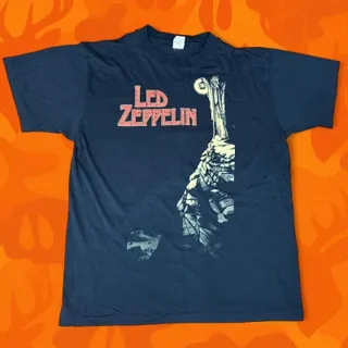 Photo of Vintage 1984 Led Zeppelin The Hermit T-Shirt Anvil Tag Large