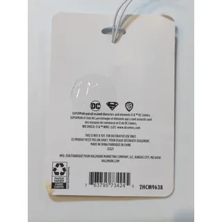 Photo of Hallmark SUPERMAN Flat Metal Enameled Christmas Ornament DC Comics - 2021