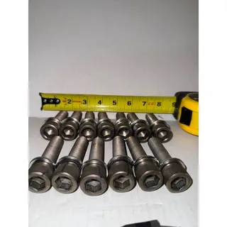 Photo of M16x2.0x60mm 10.9 grade alloy steel screw bolt qty 13 (With Washers!)