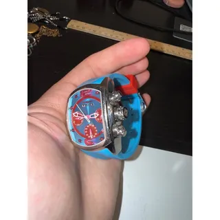 Photo of VERY RARE Invicta 36mm Lupah Revolution Puppy Edition Quartz Chronograph Date Watch 36969