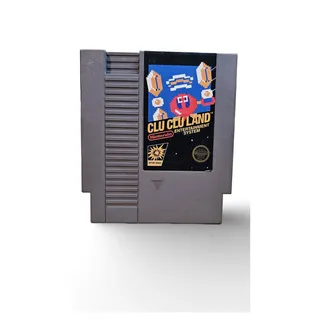 Photo of Clu Clu Land Nintendo NES Game Cartridge 5 Screw Version Video Game