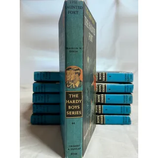 Photo of #44 1965 / 1971 Printing The Hardy Boys "The Haunted Fort" Hardback Book / Blue