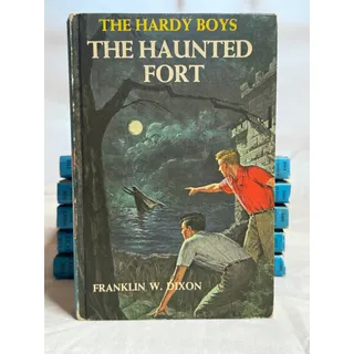 Photo of #44 1965 / 1971 Printing The Hardy Boys "The Haunted Fort" Hardback Book / Blue
