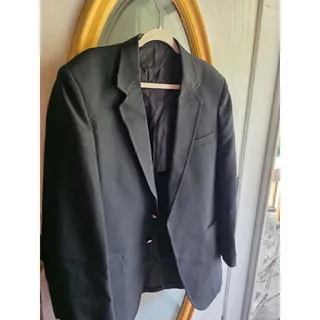 Photo of Vintage The Men's Shop JCPenney Plaid Wool Blend Sport Coat Blazer