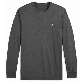 Photo of Polo Ralph Lauren Men’s Black Long Sleeve Crewneck T-Shirt XL Pony Logo Cotton