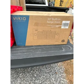 Photo of Vikio Home RB12-30 30 in Built-In Range Hood Insert 980 CFM Stainless Steel