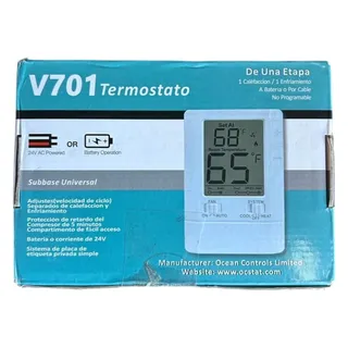 Photo of Miupuake Non Programmable Thermostat Digital Single Stage 1 Heat 1 Cool V701