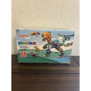 Photo of Colplay Dinosaur Building Blocks 24 Packs Mini Brick Dino Sets STEM Party Favors