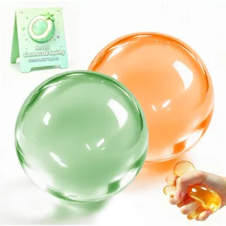 Photo of 🔥Coconut Oil Squishy Stress Ball Soft Sensory Fidget Squeeze Toy 2 Pack BNWT🔥
