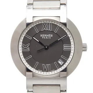 Photo of Hermes Nomade Autoquartz NO1.710 Stainless Steel Watch Gray