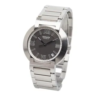Photo of Hermes Nomade Autoquartz NO1.710 Stainless Steel Watch Gray