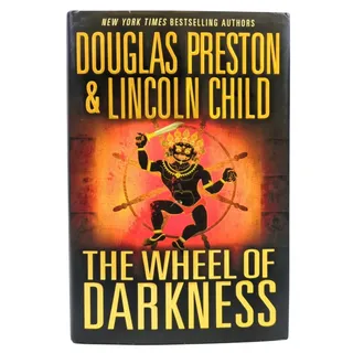 Photo of The Wheel of Darkness Preston Child 2007 First Edition Warner Books Thriller