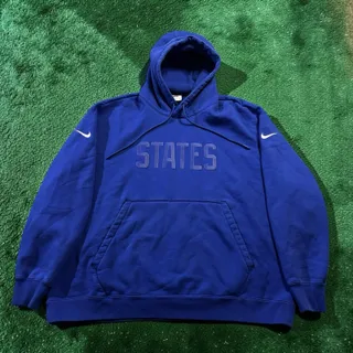 Photo of Nike USMNT USA Soccer Fleece Pullover Hoodie Blue Men’s Size XXL DN1136-452