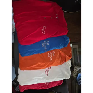 Photo of 5-Pack Adult 2XL Polos - Versatile Work & Craft Lot