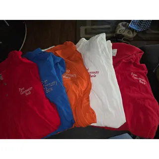 Photo of 5-Pack Adult 2XL Polos - Versatile Work & Craft Lot