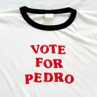 Photo of Napoleon Dynamite Vote for Pedro Movie Promo Ringer T-Shirt - XL