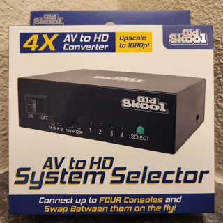 Photo of AV to HD 4X Gaming System Selector (NEW) - Old Skool