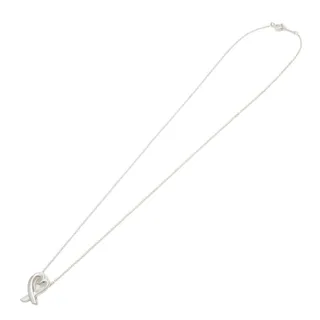 Photo of Tiffany & Co. Paloma Picasso Loving Heart Sterling Silver Necklace