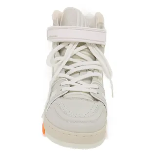 Photo of Louis Vuitton Leather Trainer Sneakers High Cut White