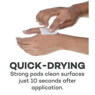 Photo of Dealmed Alcohol Prep Pads, Medium, Latex-Free, Gamma Sterilized 400 Counts