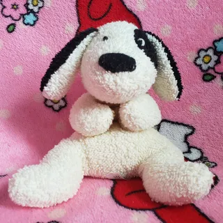 Photo of Vintage 1996 Russ Berrie Home Buddies Ringo Dog Plush Bean Bag 7"