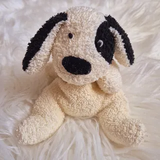 Photo of Vintage 1996 Russ Berrie Home Buddies Ringo Dog Plush Bean Bag 7"