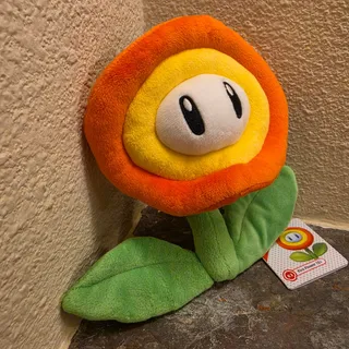 Photo of Plush - Fire Flower 7-inch (NEW) - Super Mario - Nintendo