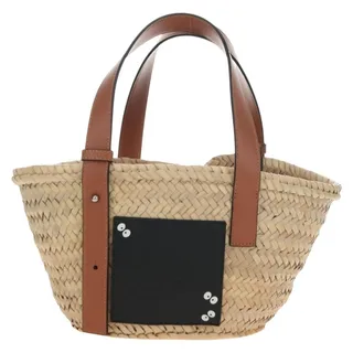 Photo of Loewe x Studio Ghibli Raffia Handbag Beige