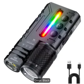 Photo of TUOWEE AB9 Rechargeable Flashlight