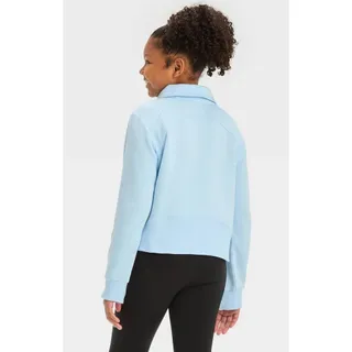 Photo of All in Motion Girls' 1/2 Zip Fleece Pullover Sweatshirt Size 10/12