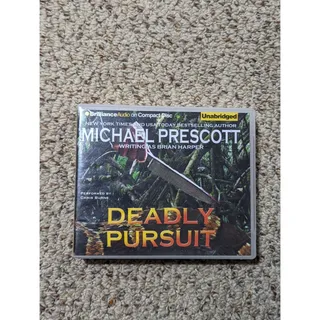 Photo of Deadly Pursuit By Michael Prescott (Compact Disc- Set Of 10) - Unabridged Auduo