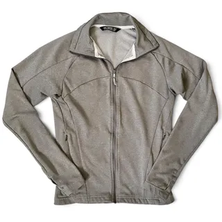 Photo of Arc'teryx Ellison Gray Softshell Fleece Full Zip Women's Jacket Size S