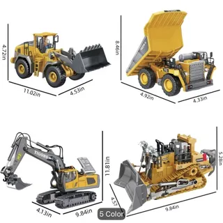 Photo of Excavator Set,Rc Dump Truck Command the Site Conquer the Dir,2.4Ghz Remote Contr
