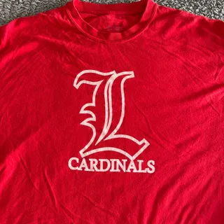 Photo of NCAA Louisville Cardinals Red Cotton Men's T-Shirt X-Large "Class of 2015"